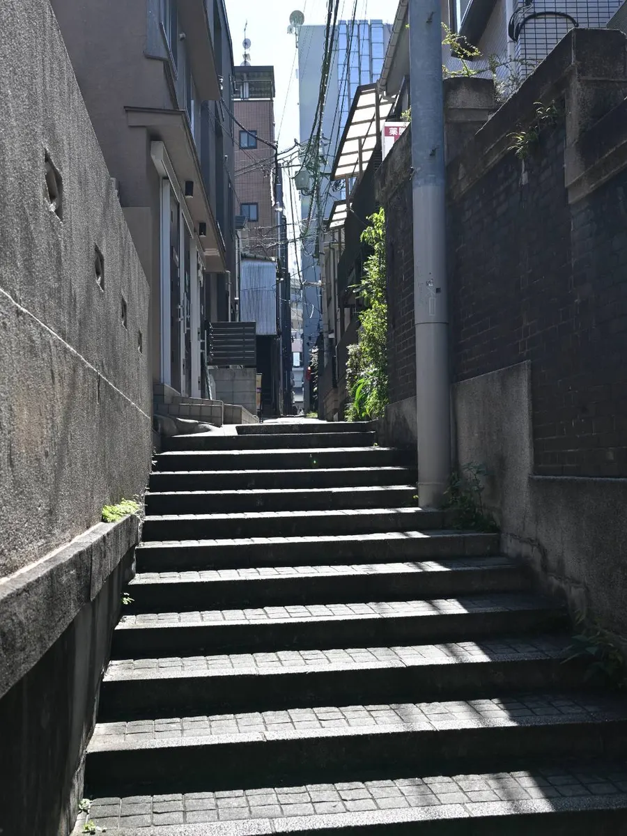 A stairway alley in Kagurazaka